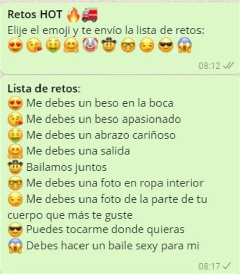 retos para novios por chat|Juegos para jugar por WhatsApp: ¡Los más。